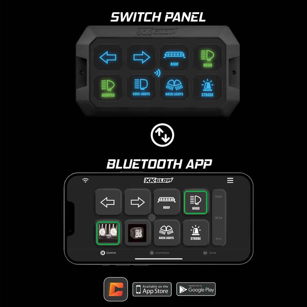 XK Command Off Road Switch Panel