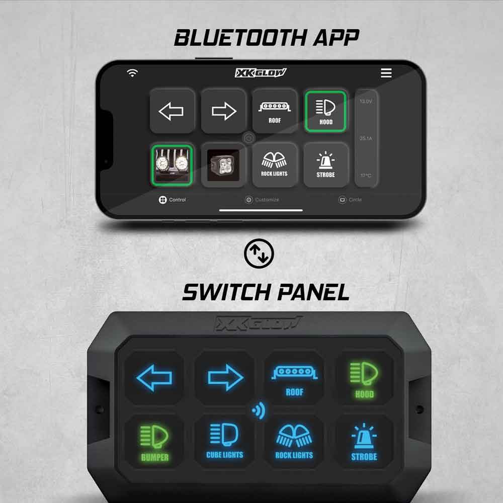 XK Command Off Road Switch Panel