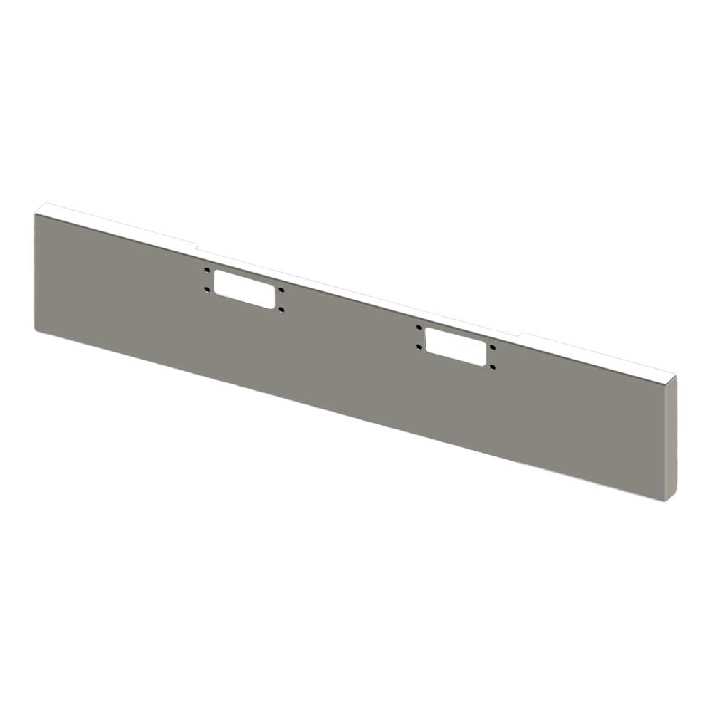 20" Boxed End with Tow Holes Chrome Plated Bumper for Peterbilt 359