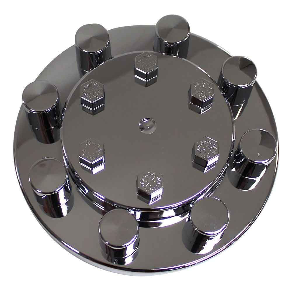Front and Rear Axle Cover with Top Hat Axle Bolt Covers - 6 Pack
