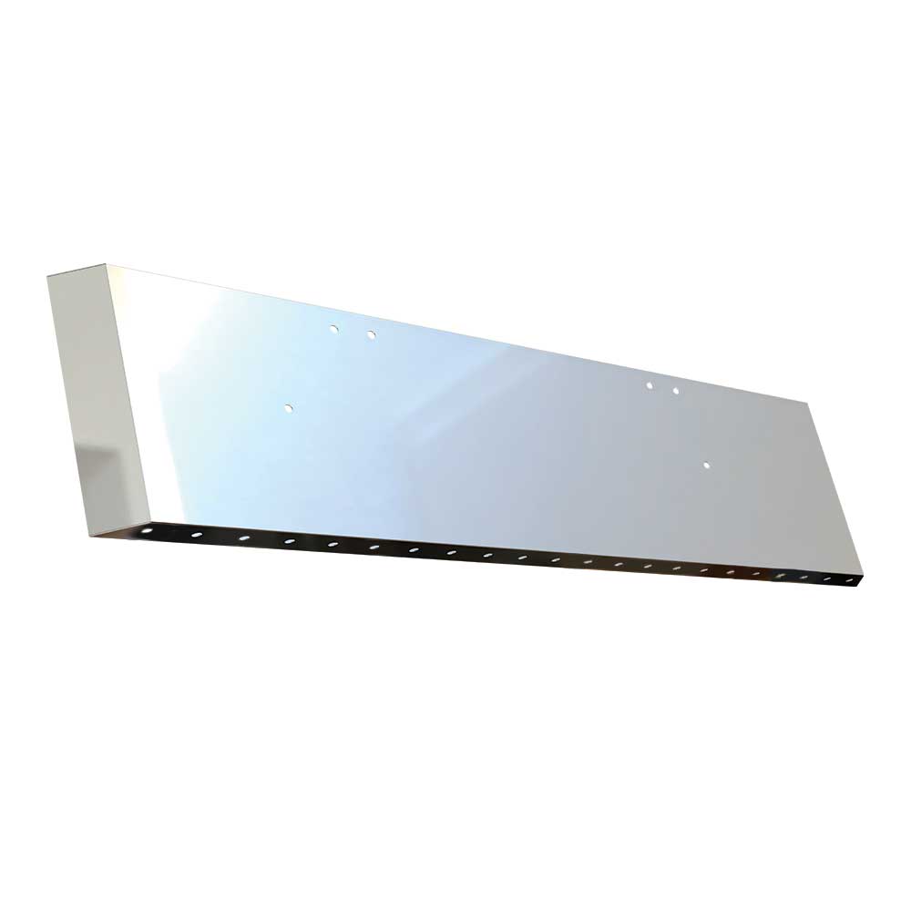 Freightliner Classic 2004-2007 20" Stainless Steel Mitered End Bumper with Twenty Two Underglow Light Cutouts