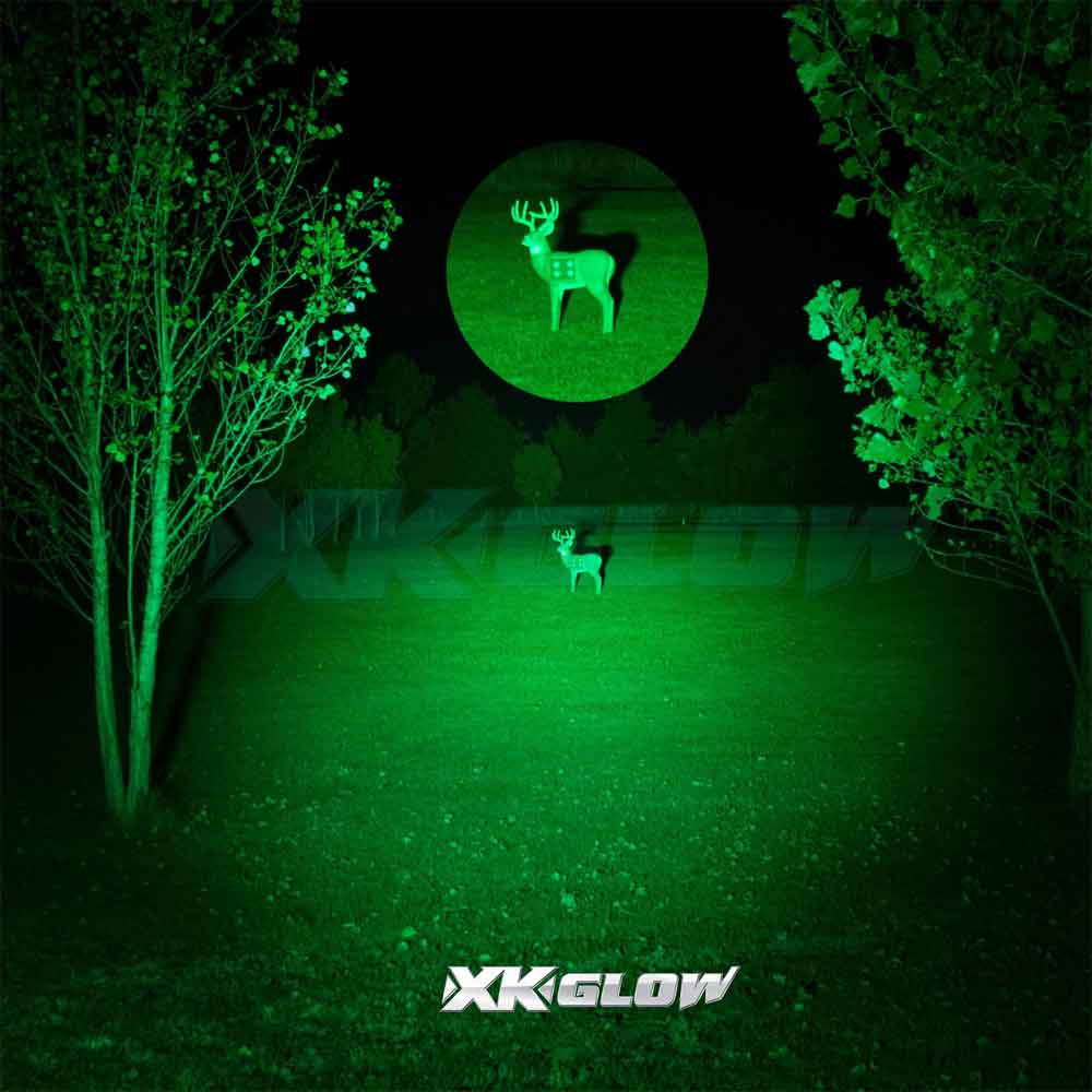 Green Hunting and Fishing Spot Headlight