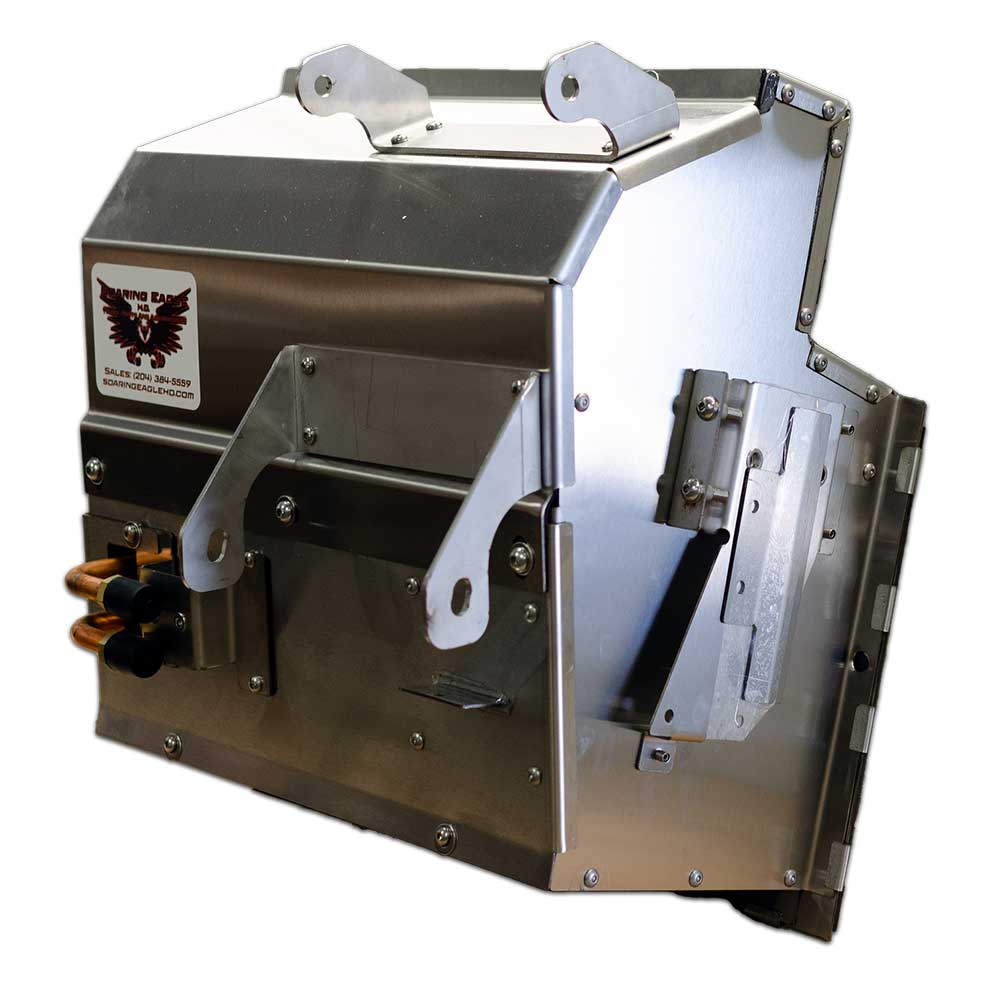 2015+ Kenworth T300, T370 Stainless Steel AC Heater Box Kit