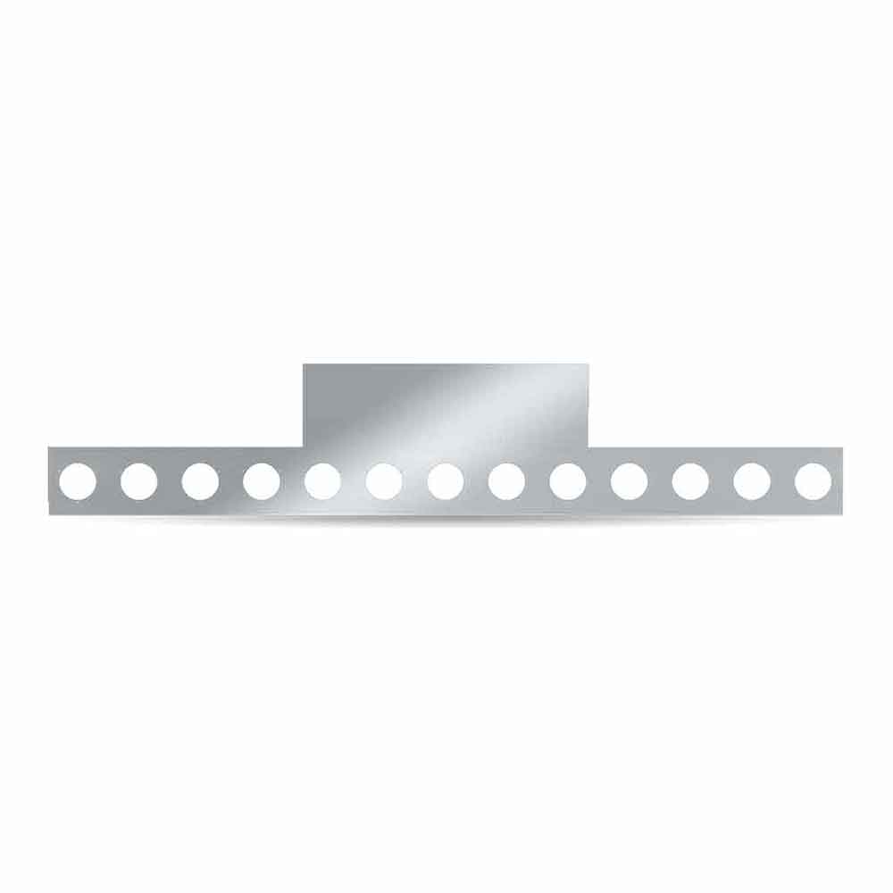 304 Stainless Steel 13" x 4" Reverse T Bar