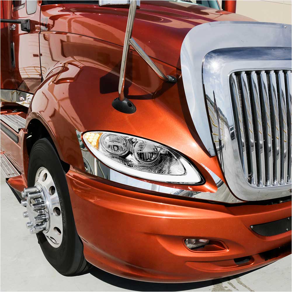 International Prostar 2006-2017 LED Headlight with LED Light Bar and Turn Signal