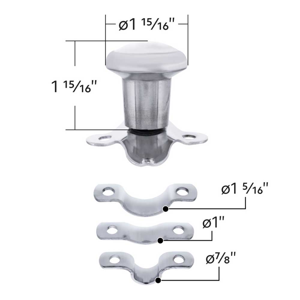 Heavy Duty Aluminum Steering Wheel Spinner