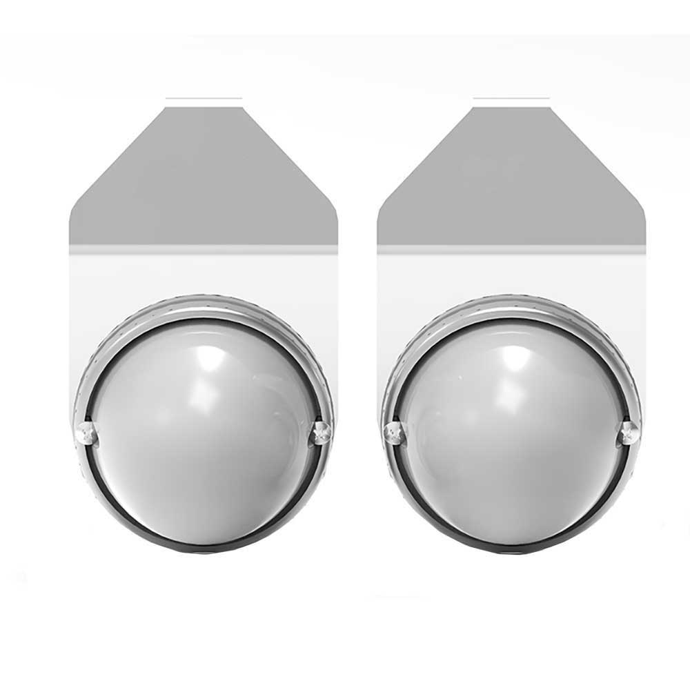 Stainless Steel Amber LED Mirror Turn Signal