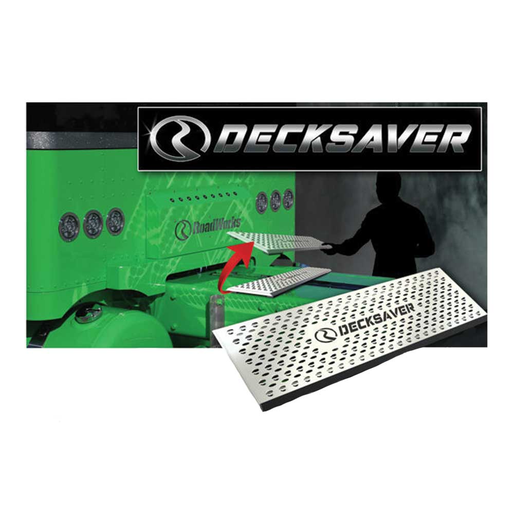 Decksaver Step Plate with Magnetic Mounting Pads