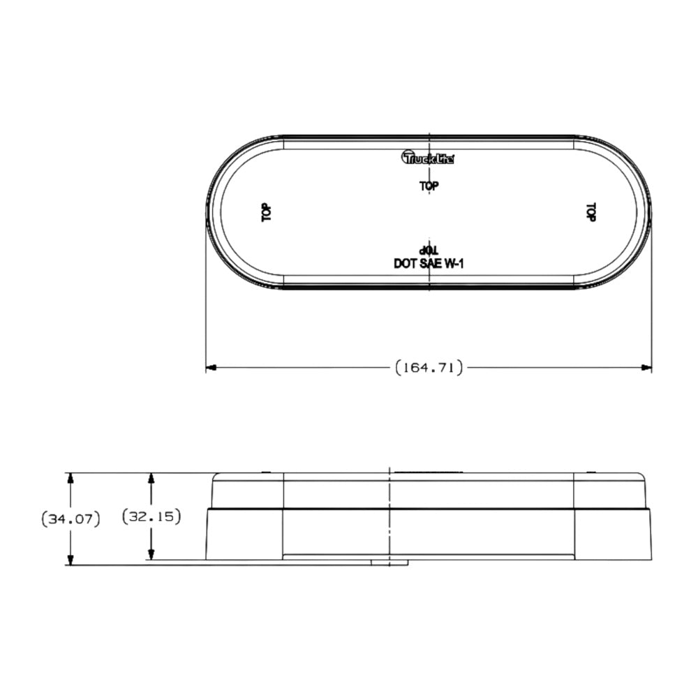 60 Series Amber Warning LED Light Kit