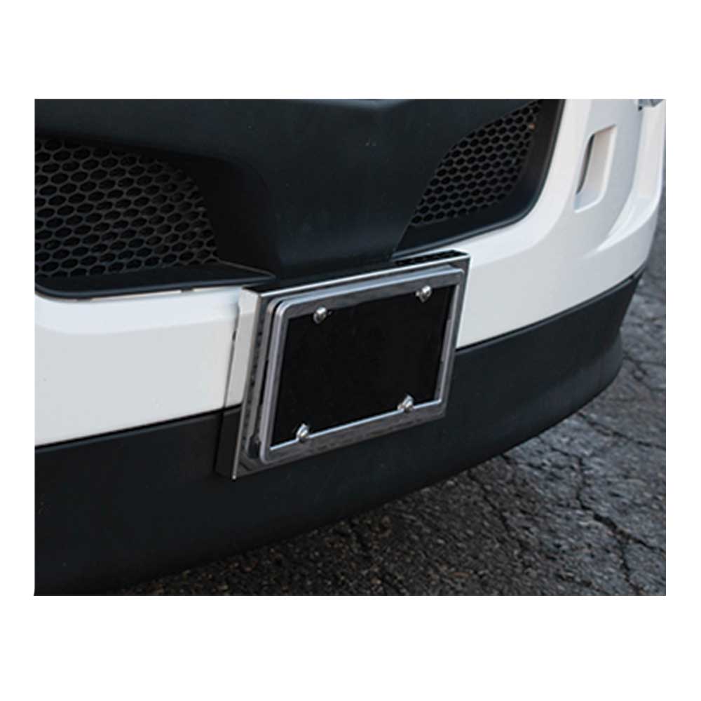 Peterbilt 579 Plate Hanger & Bezel for Bumpers with Air Dams