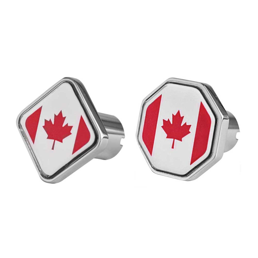 Canada Flag Tractor/ Trailer Air Valve Knob