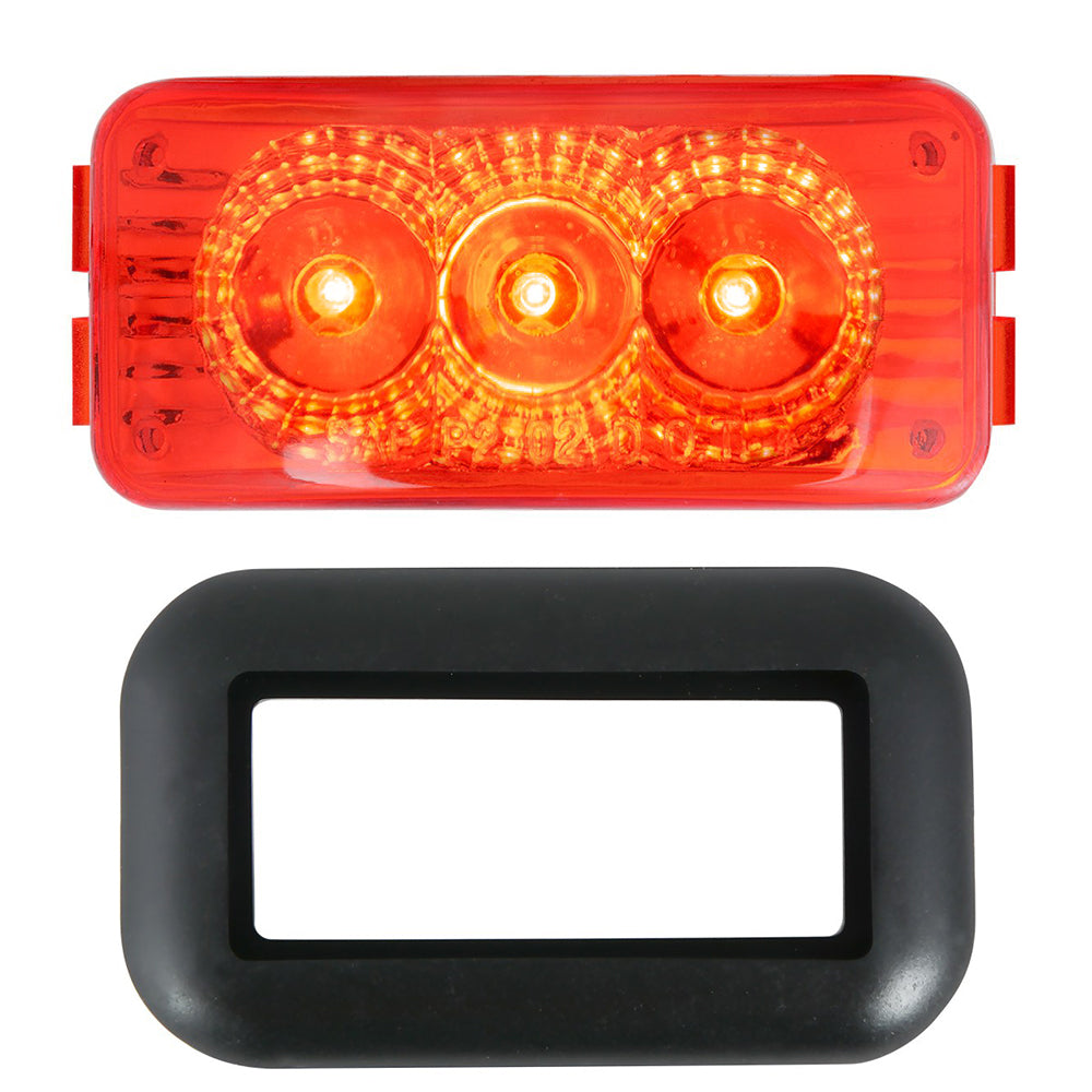 2-1/2" 3 LED Spyder Light with Grommet