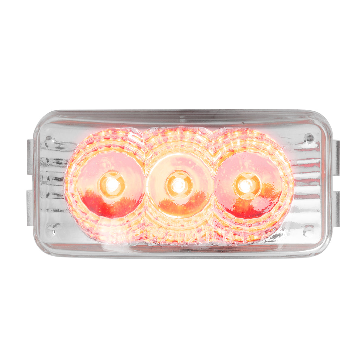 2-1/2" 3 LED Rectangular Spyder LED Light
