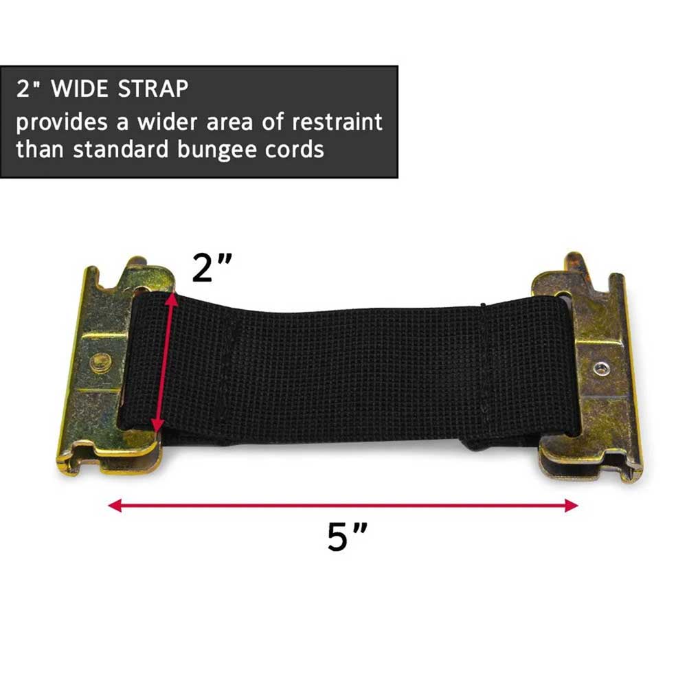 5" E Track Bungee Strap