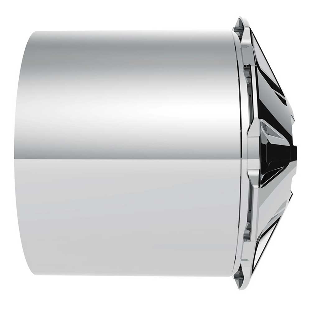 Rubicon Rear Axle Chrome Cover Kit with 33mm Thread-On Nut Covers