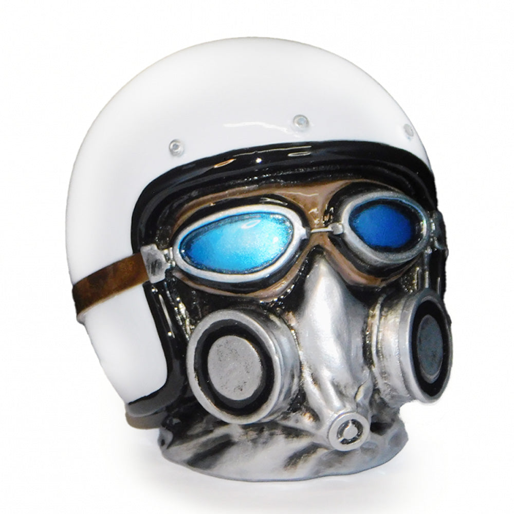 Gas Mask Man with Helmet Shifter Knob