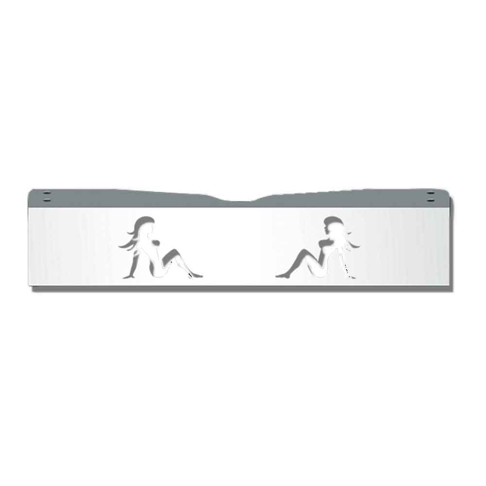 Peterbilt Rear Frame Chrome Lady Cover