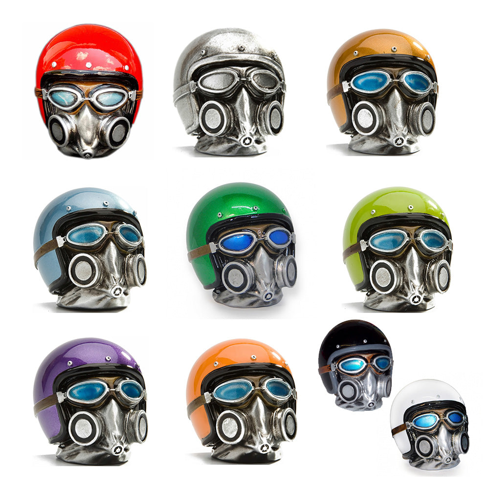 Gas Mask Man with Helmet Shifter Knob