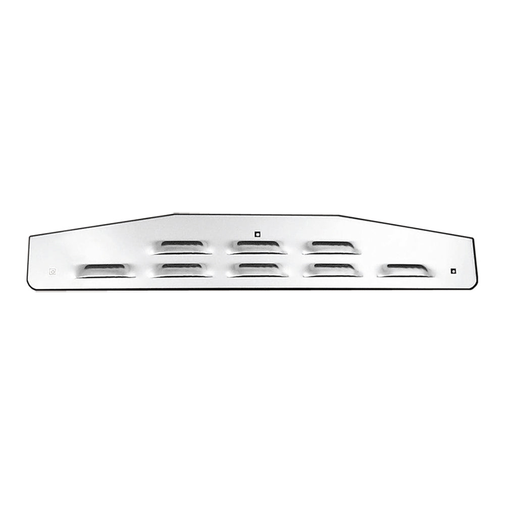 Stainless Steel Louvered Mud Flap Weights 4" x 24" (PR)