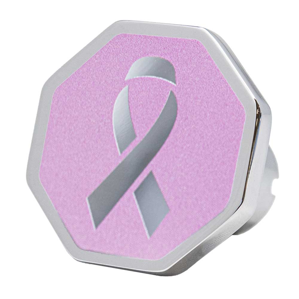 Pink Breast Cancer Tractor and Trailer Air Valve Knobs