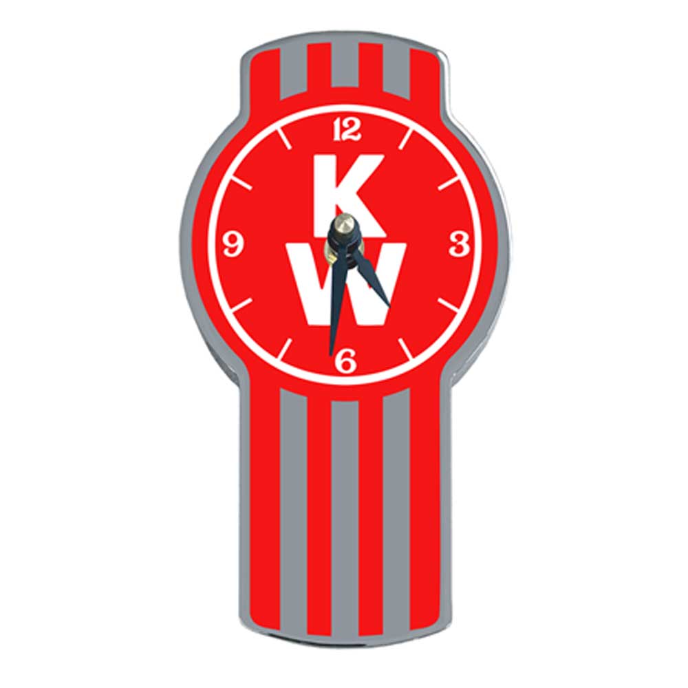 Kenworth Chrome Aluminum Clock