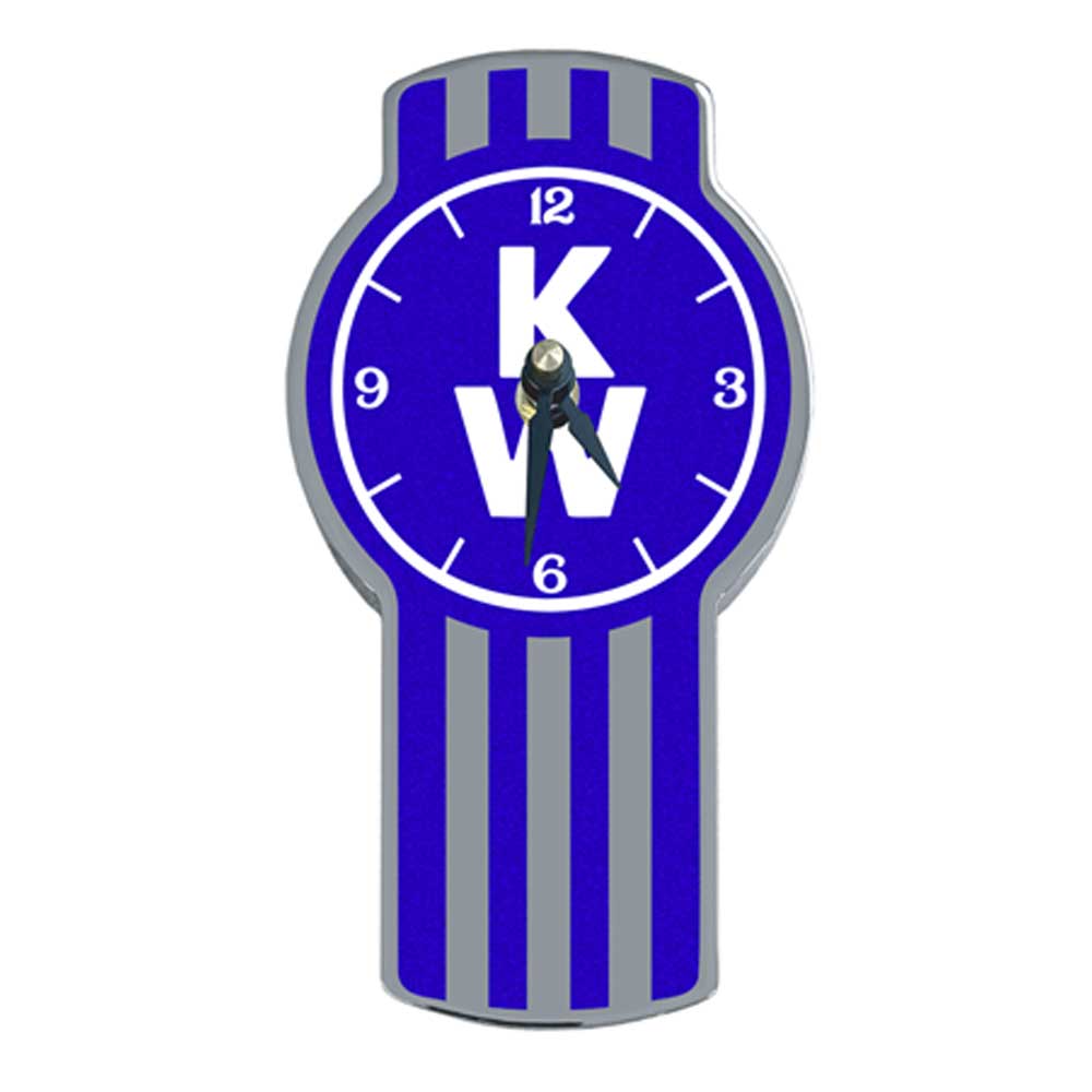 Kenworth Chrome Aluminum Clock