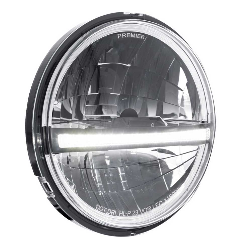 ULTRALIT 5-3/4" Headlight with 20 High Power LED with DRL Position Light