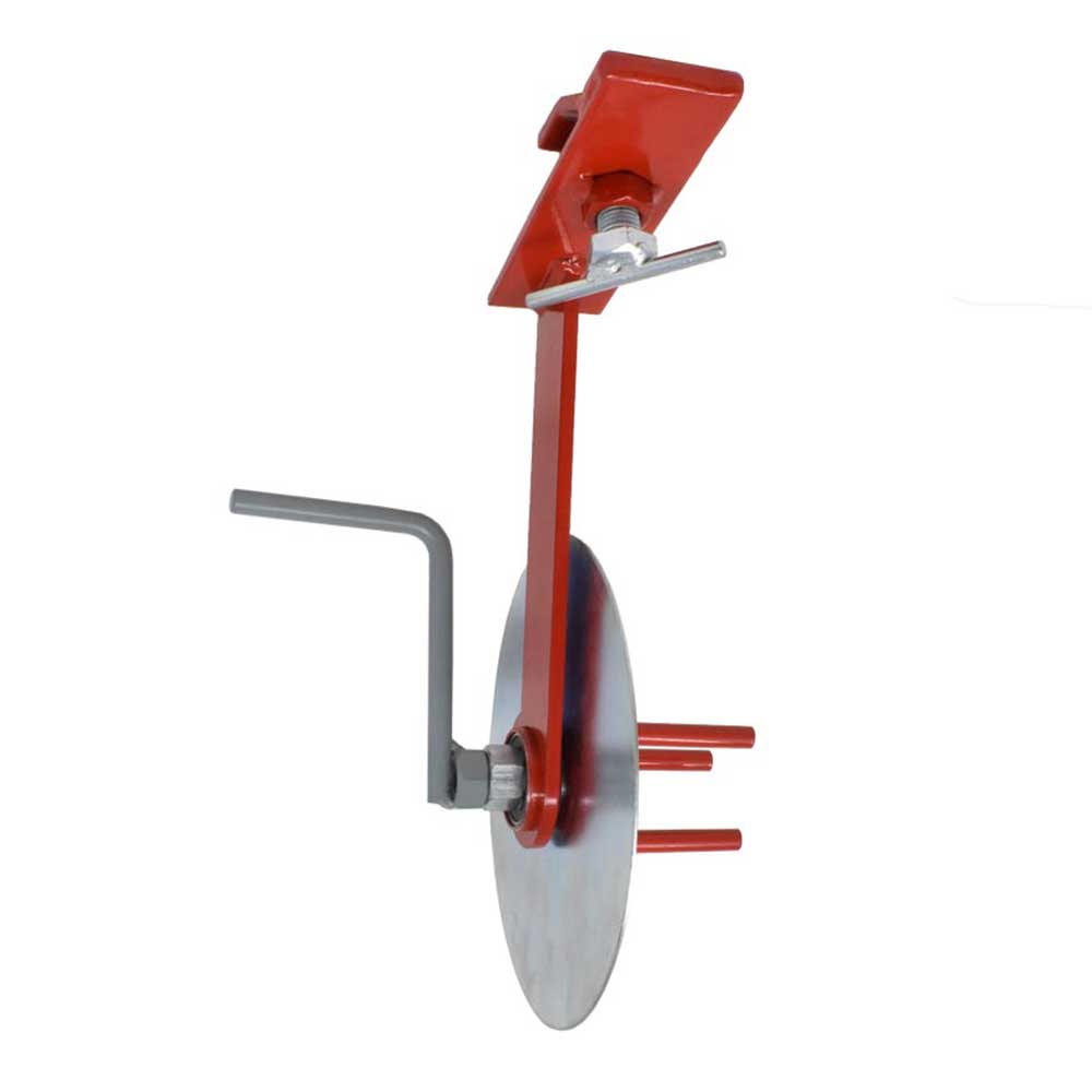 Heavy Duty Flatbed Trailer Clamp Mounted Strap Winder For 2" & 4" Straps