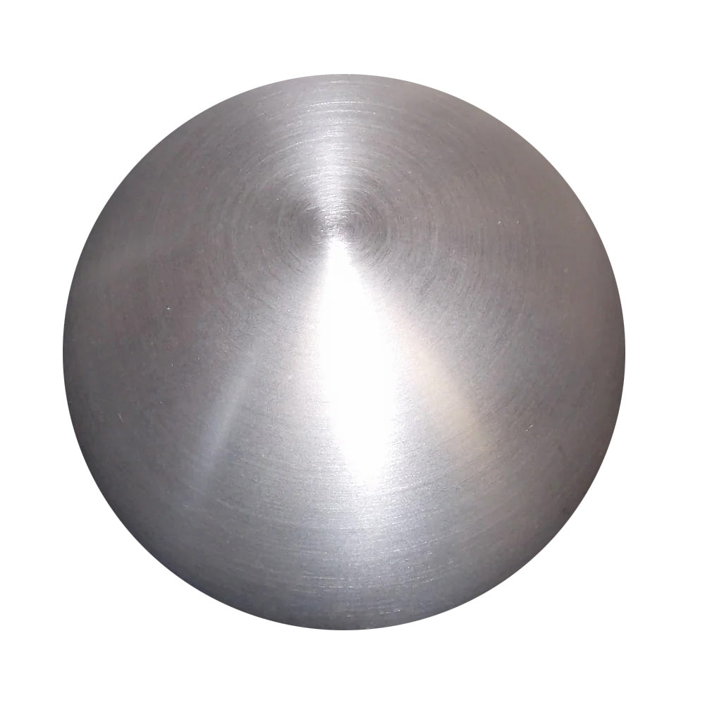 Brushed Billet Aluminum Round Shifter Knob