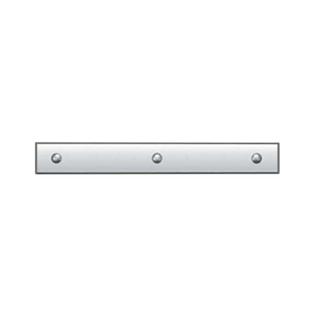 Stainless Steel 14" Top Mud Flap Accents (PR)