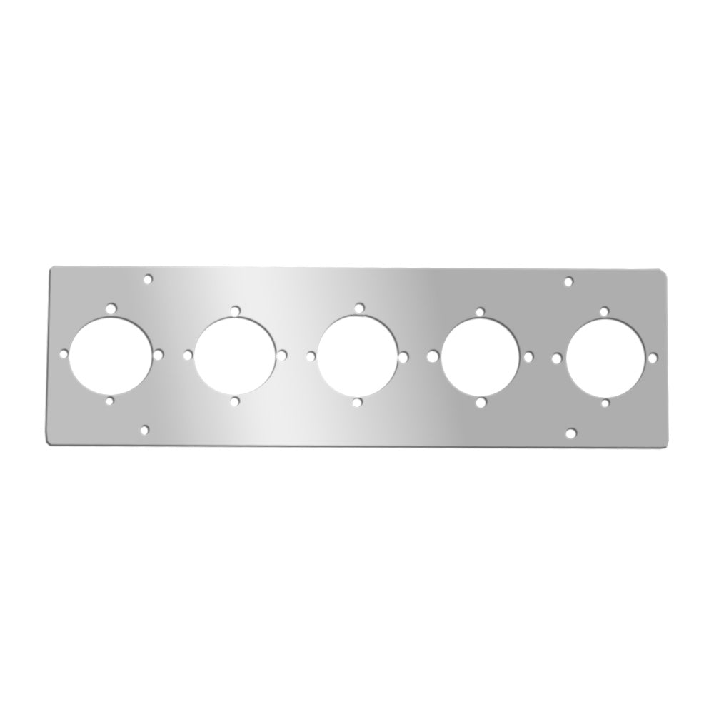 Peterbilt 379 Sleeper Dome Light Bracket with 5 Watermelon Light Holes