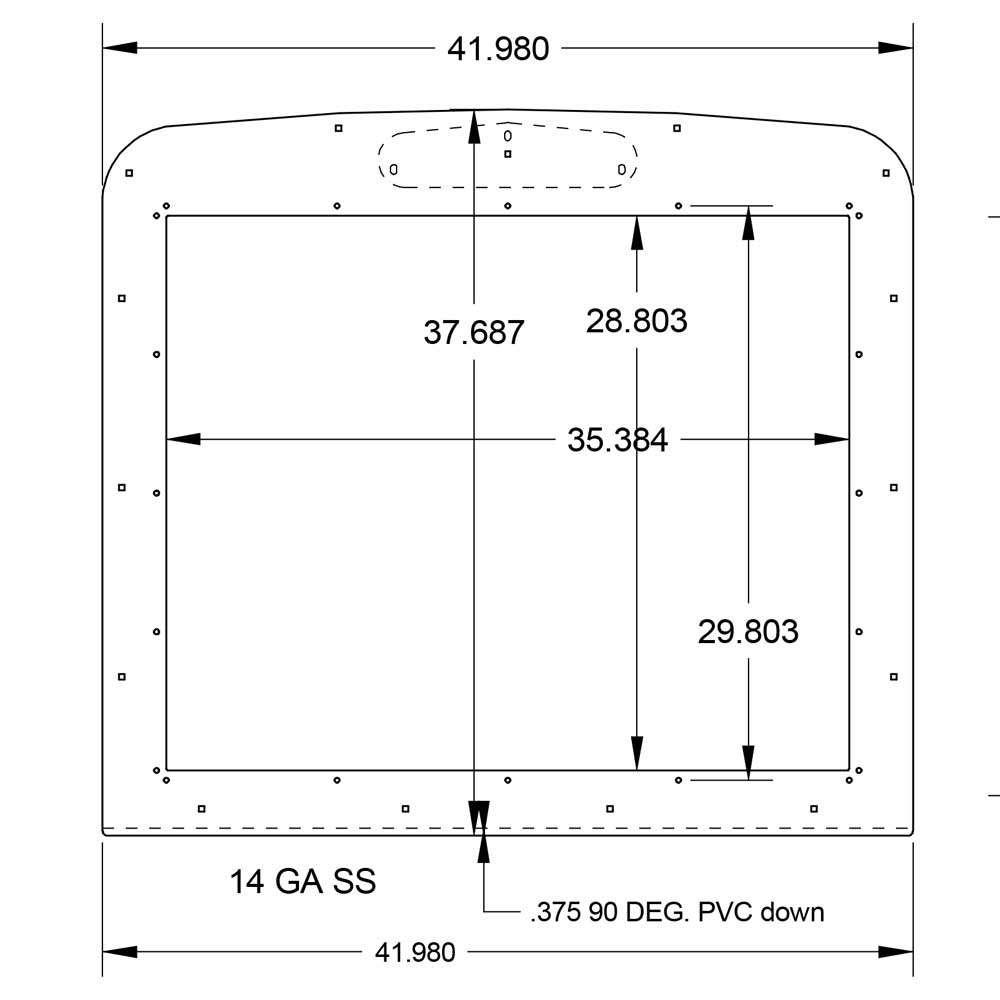 Freightliner Classic, Classic XL, FLD 120 Old School Grill Insert