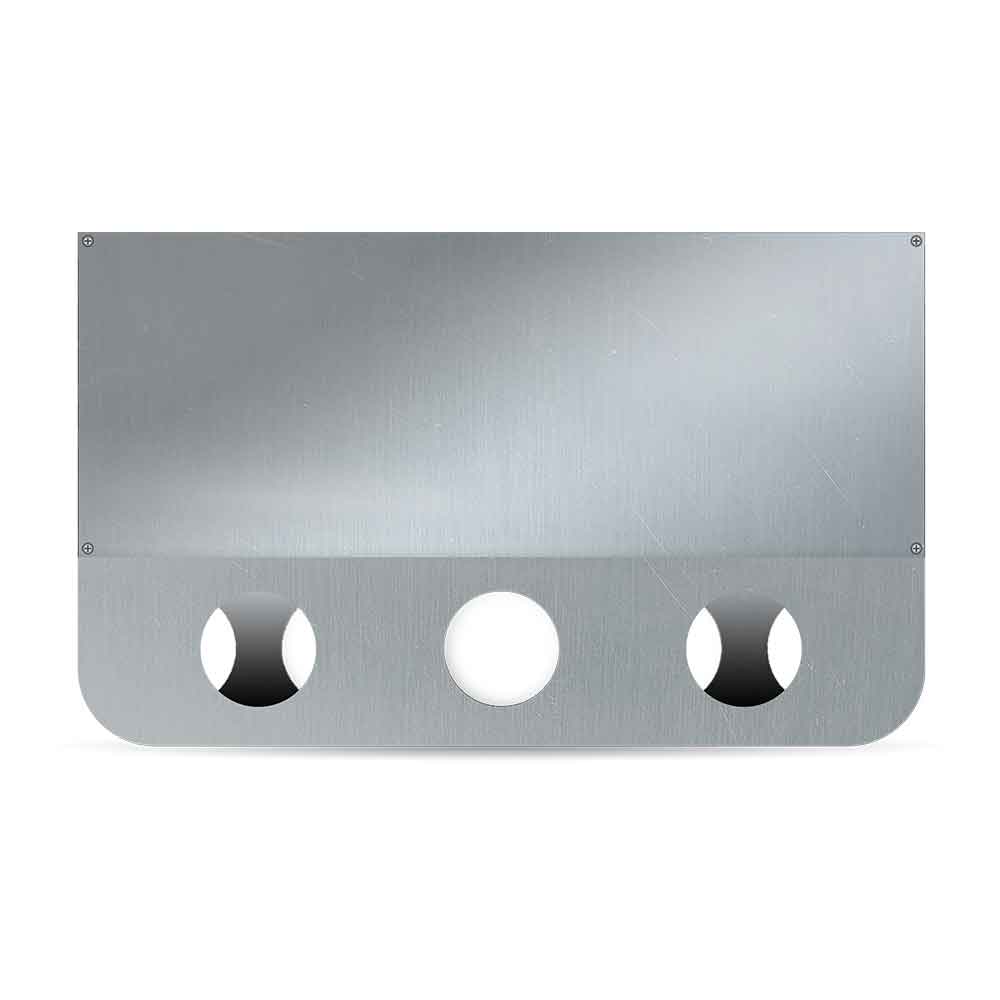 20" Center Panel with 4" Light Cutouts
