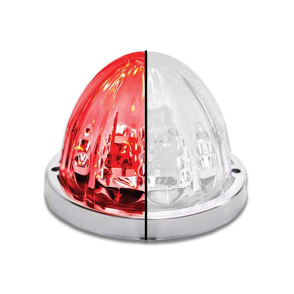 Red Starburst Stop, Turn & Tail LED Watermelon Light