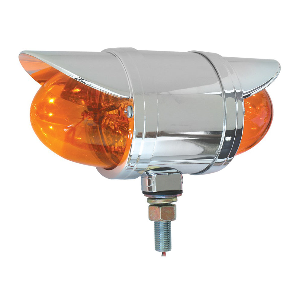 3-1/2" Double Face Spyder LED Light with Visor