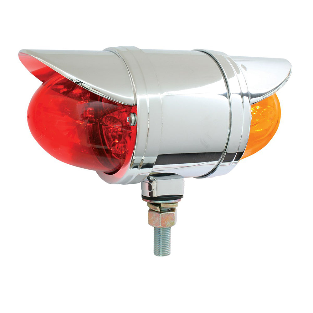 3-1/2" Double Face Spyder LED Light with Visor