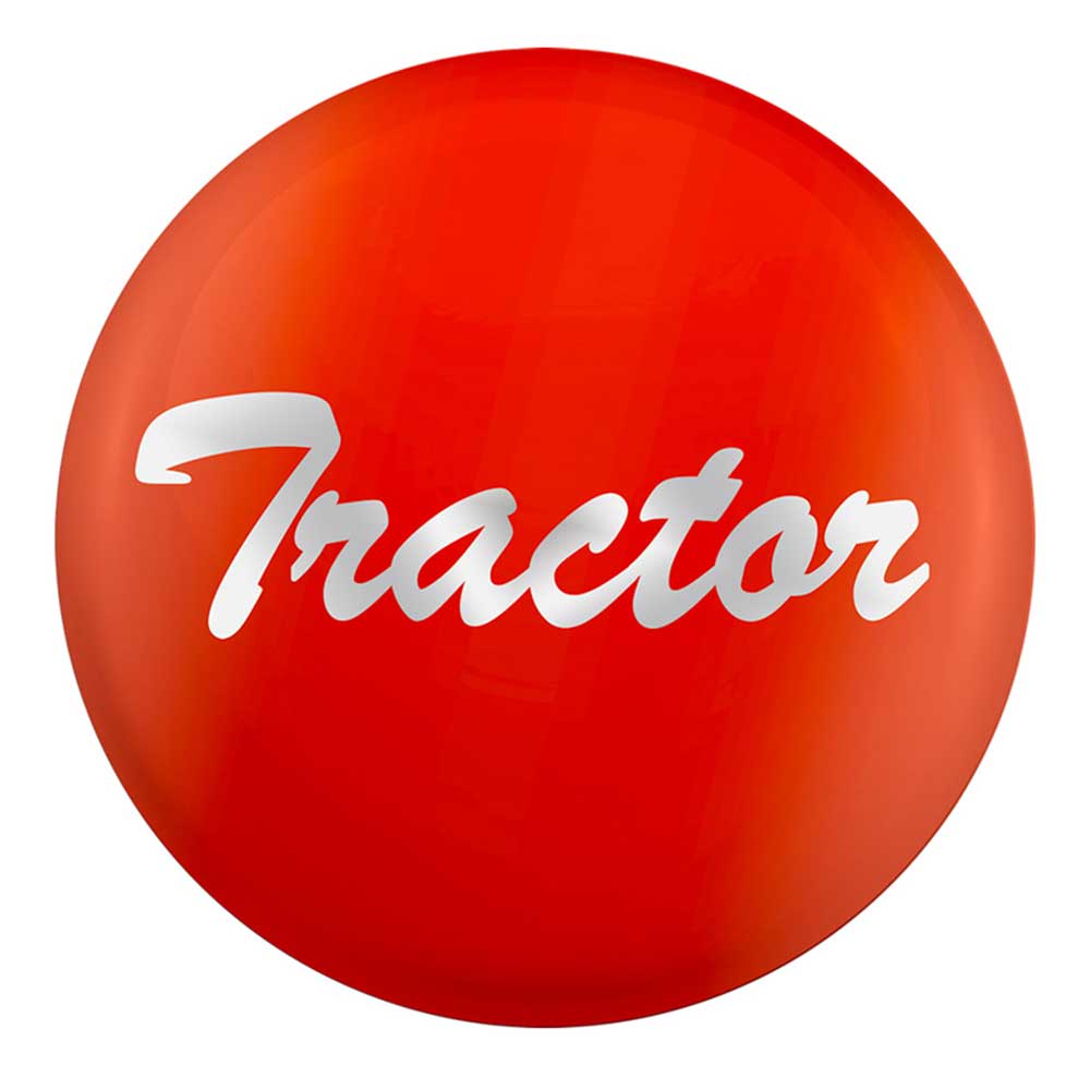 Glossy "Tractor" Air Valve Knob Sticker