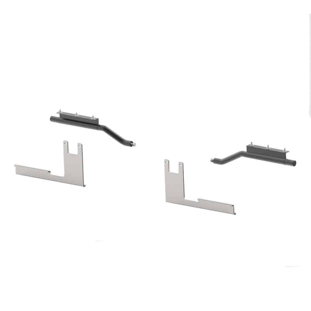 Peterbilt Low Low AIrLeaf Hidden Fiberglass Fender Bracket Kit