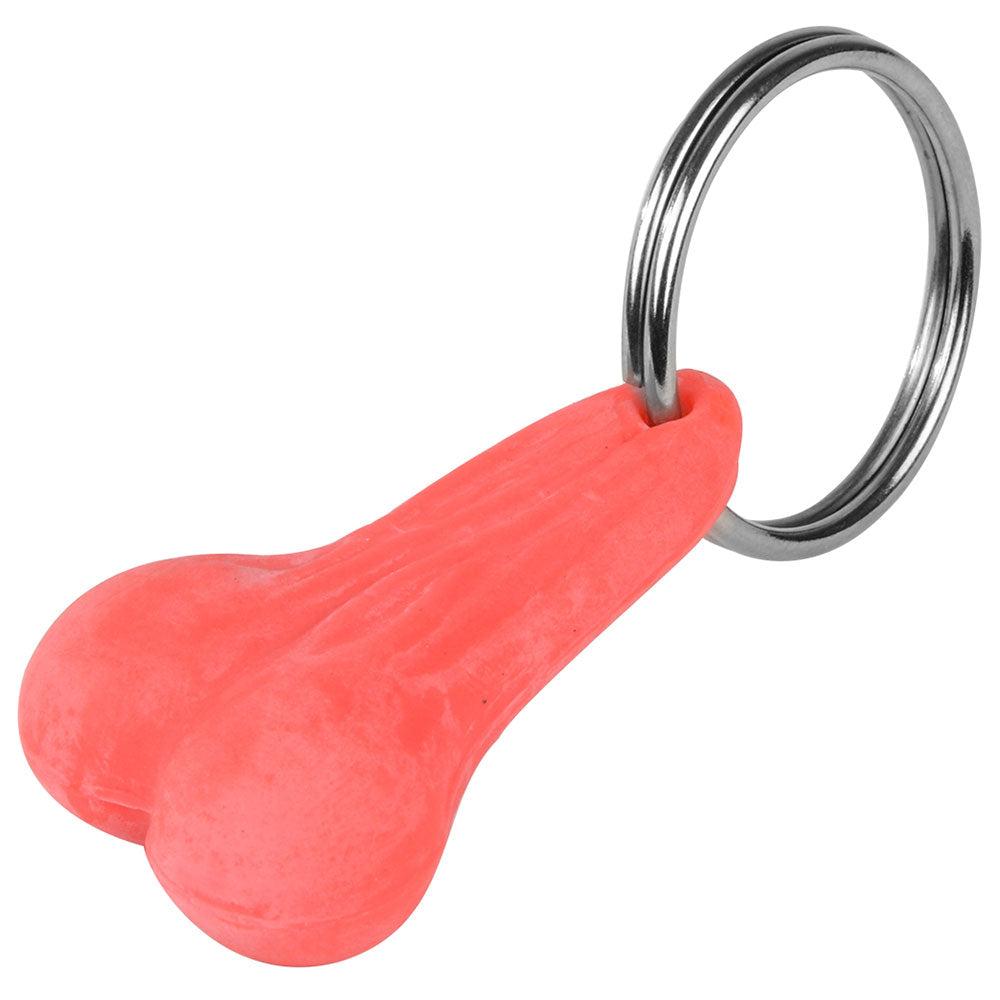 Big Ballz Key Chain Pink