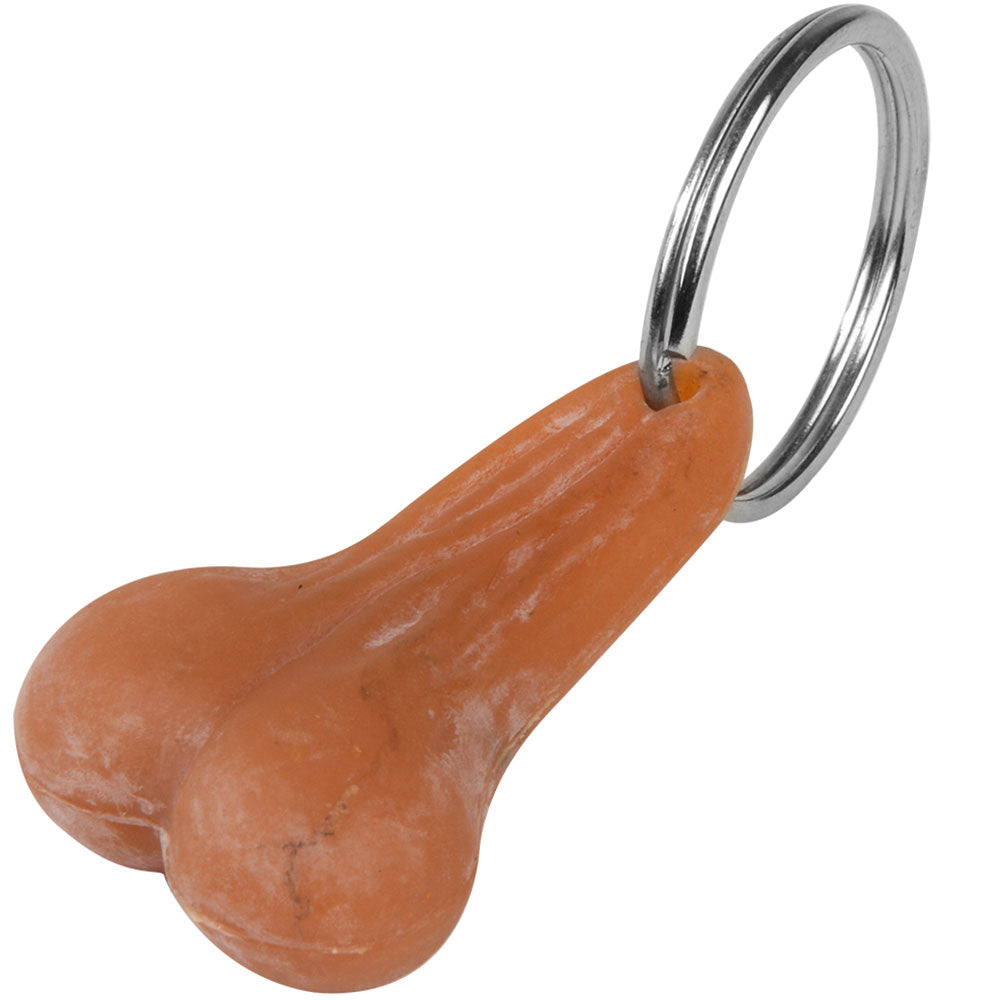 Big Ballz Key Chain Tan