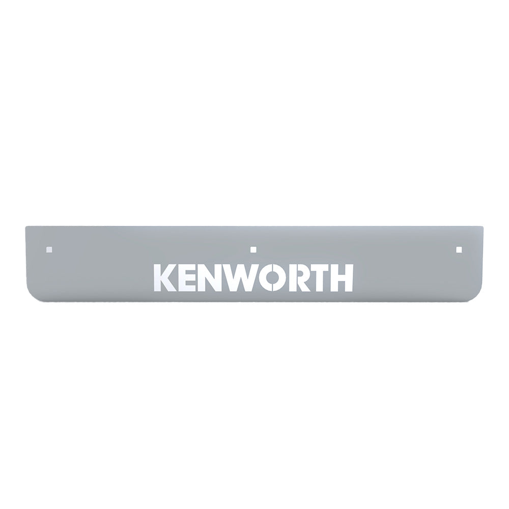 24" Kenworth Plated Bottom Mud Flap Weight