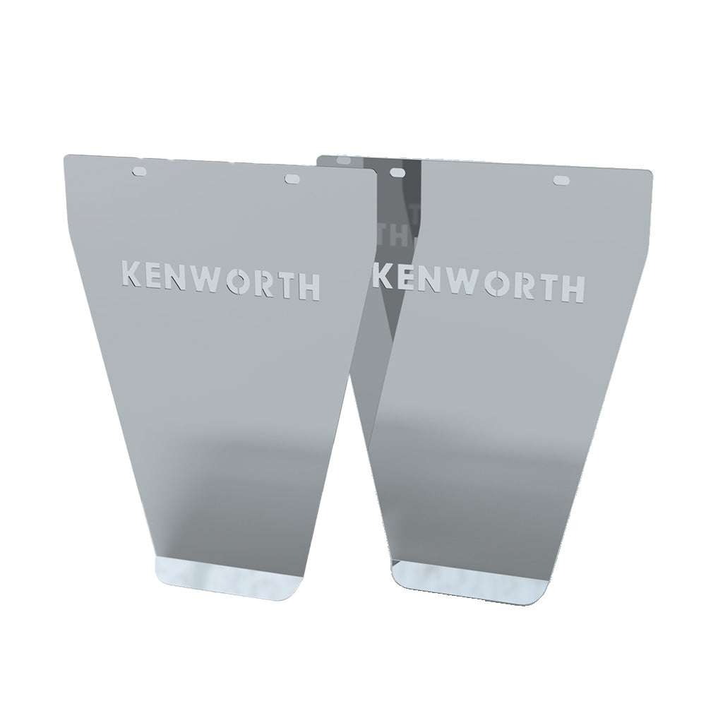 14" X 17" Stainless Steel Kenworth Engraved Anti-Sail Weight