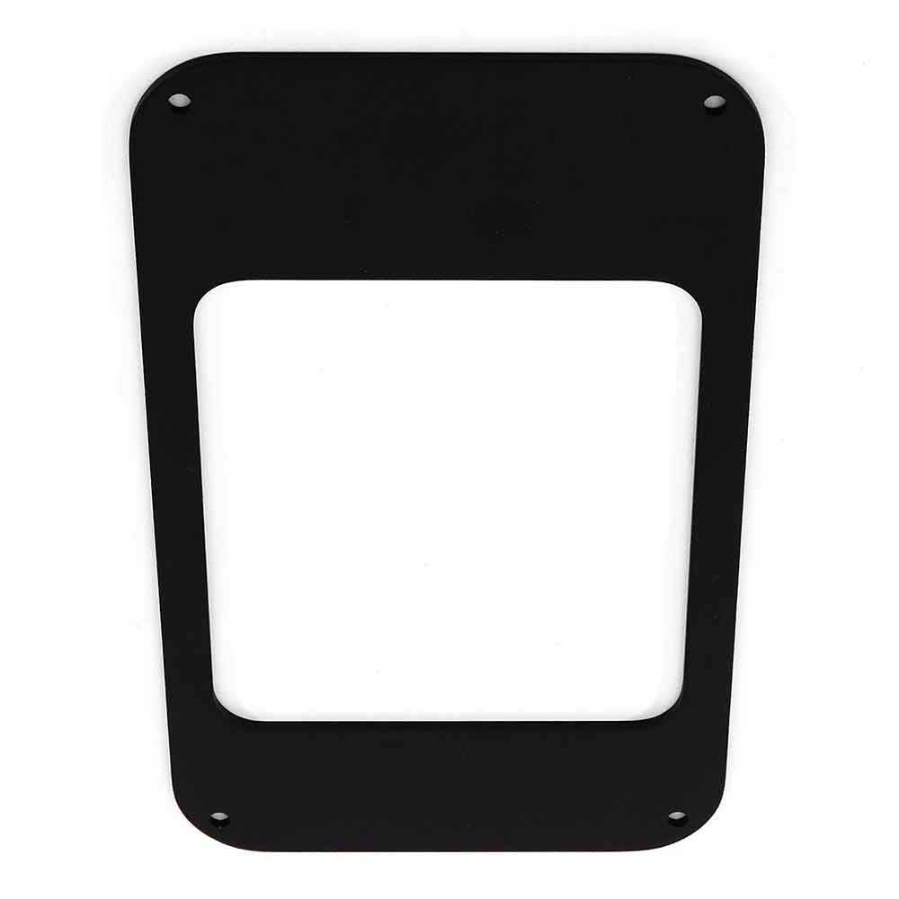 Black Aluminum Shifter Plate Insert (Template 1D)