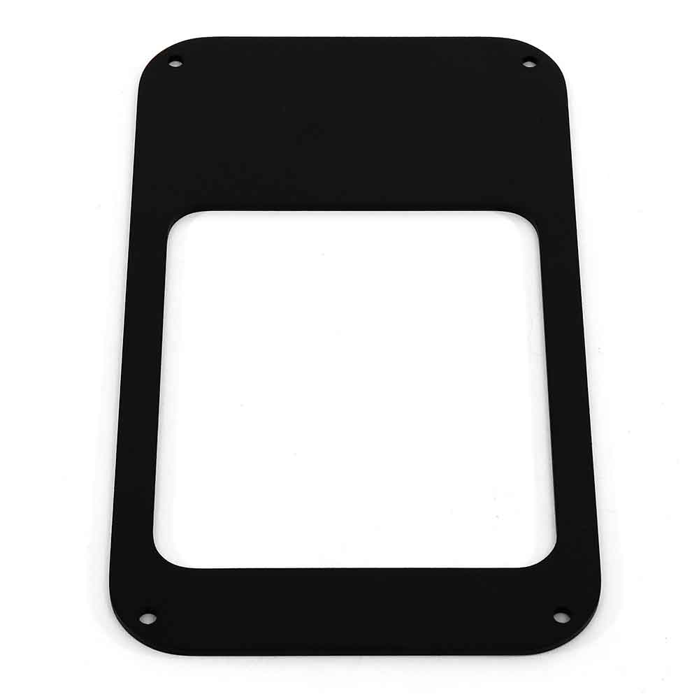 Black Aluminum Shifter Plate Insert (Template 1E)