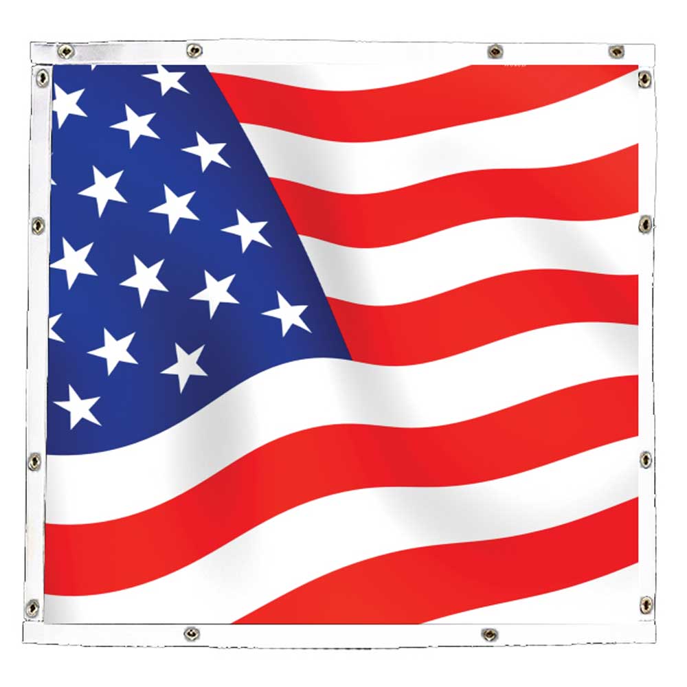 Abstract American Flag Bugscreen