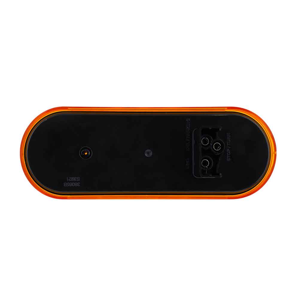 6" Amber Oval Turn/Marker Light