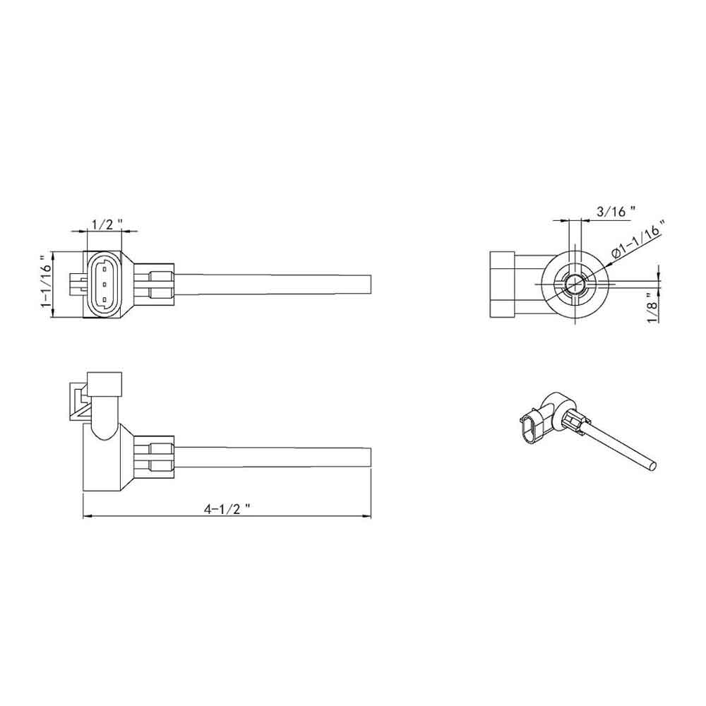 Kenworth W900 Coolant Level Sensor