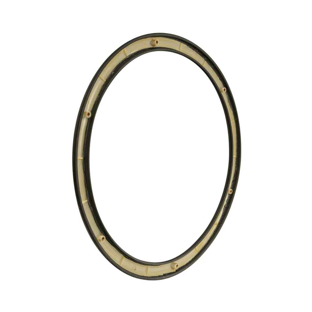 18" Black Leather Replacement Rim