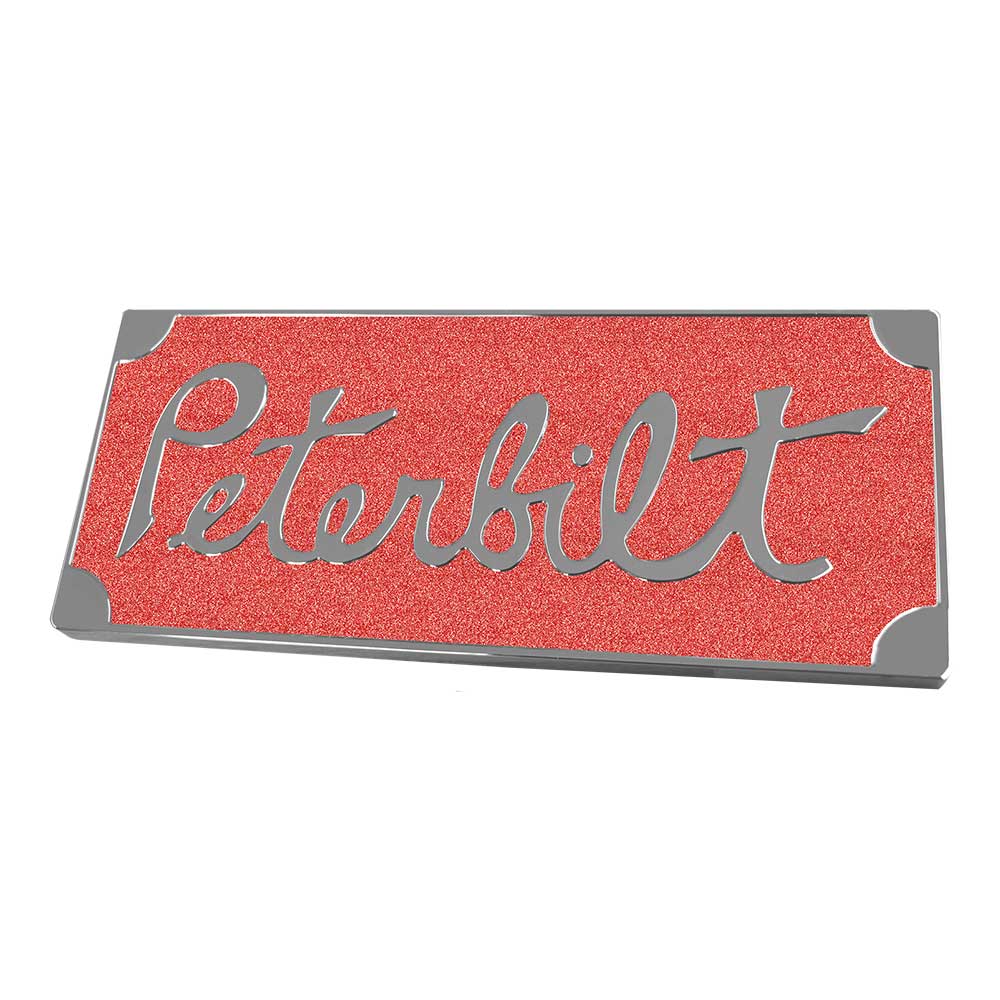 Peterbilt Old Style Rectangle Emblem