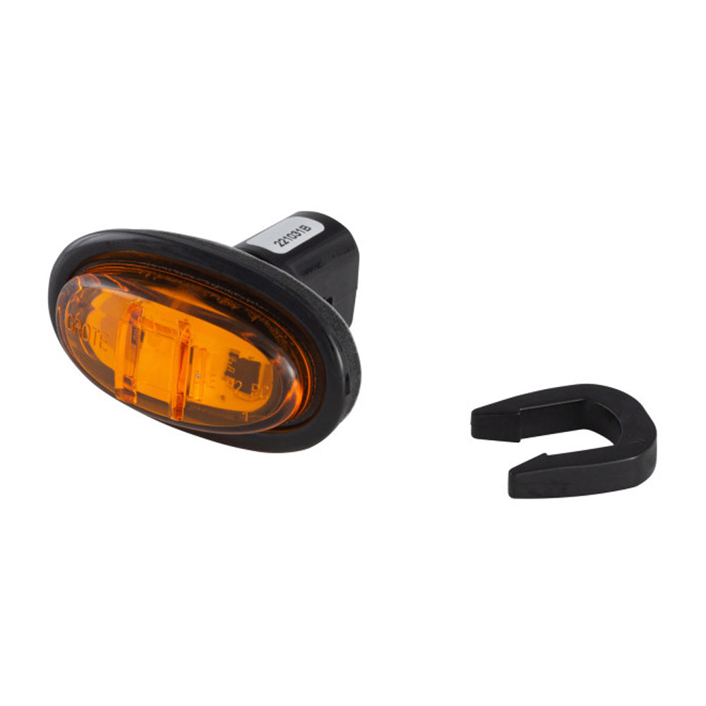 MicroNova LED Low Profile Marker Light with Theft Deterrent C-Clip
